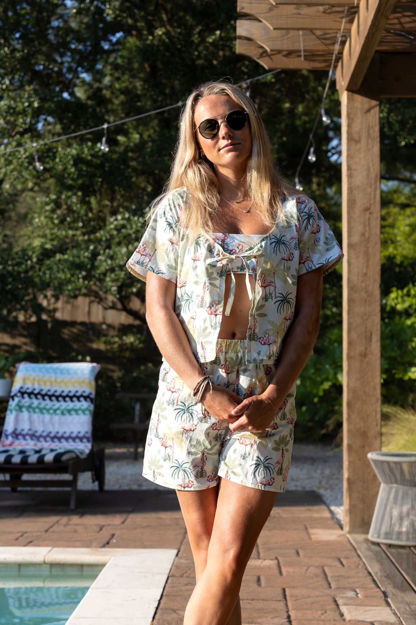 Oversized Front Tie Set
