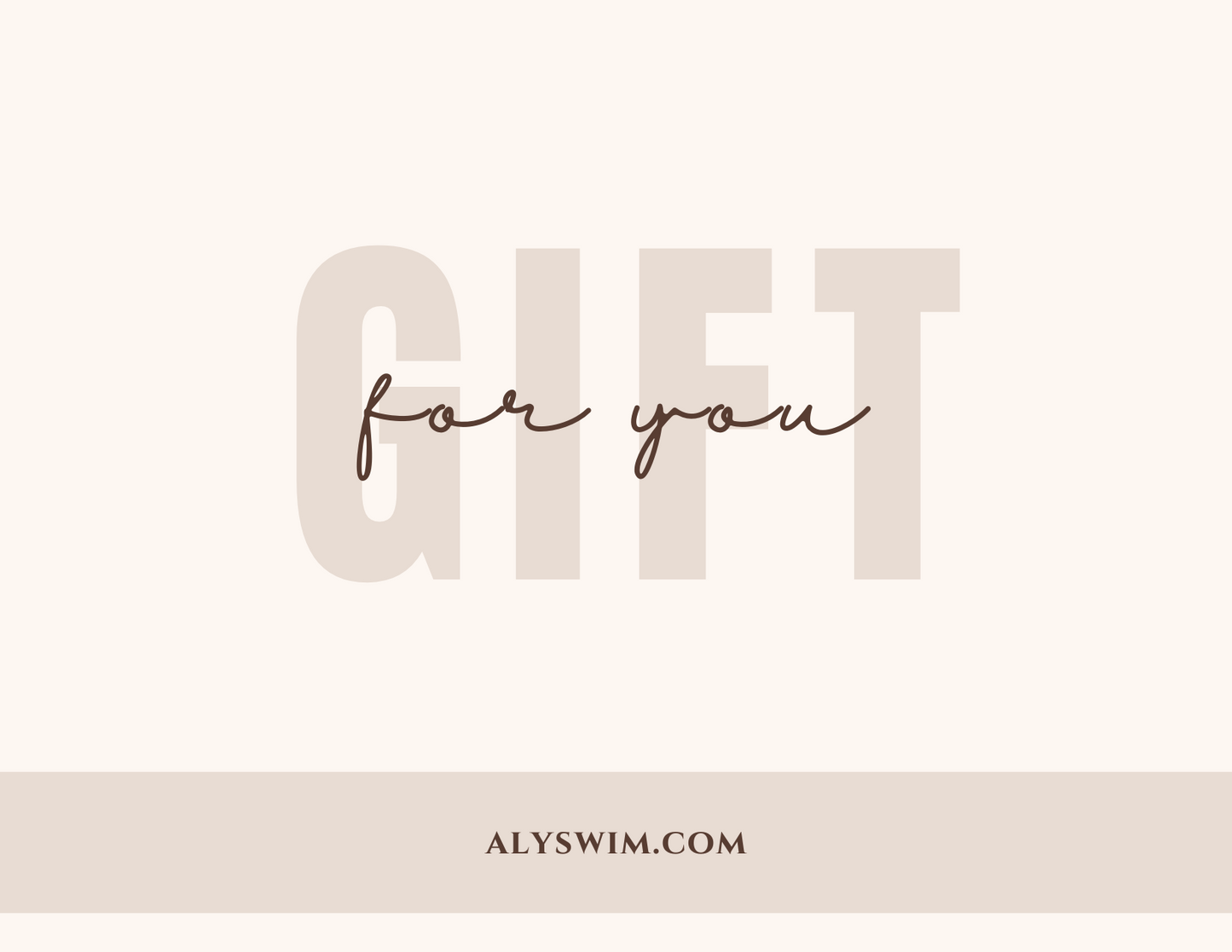 AlySwim Gift Card