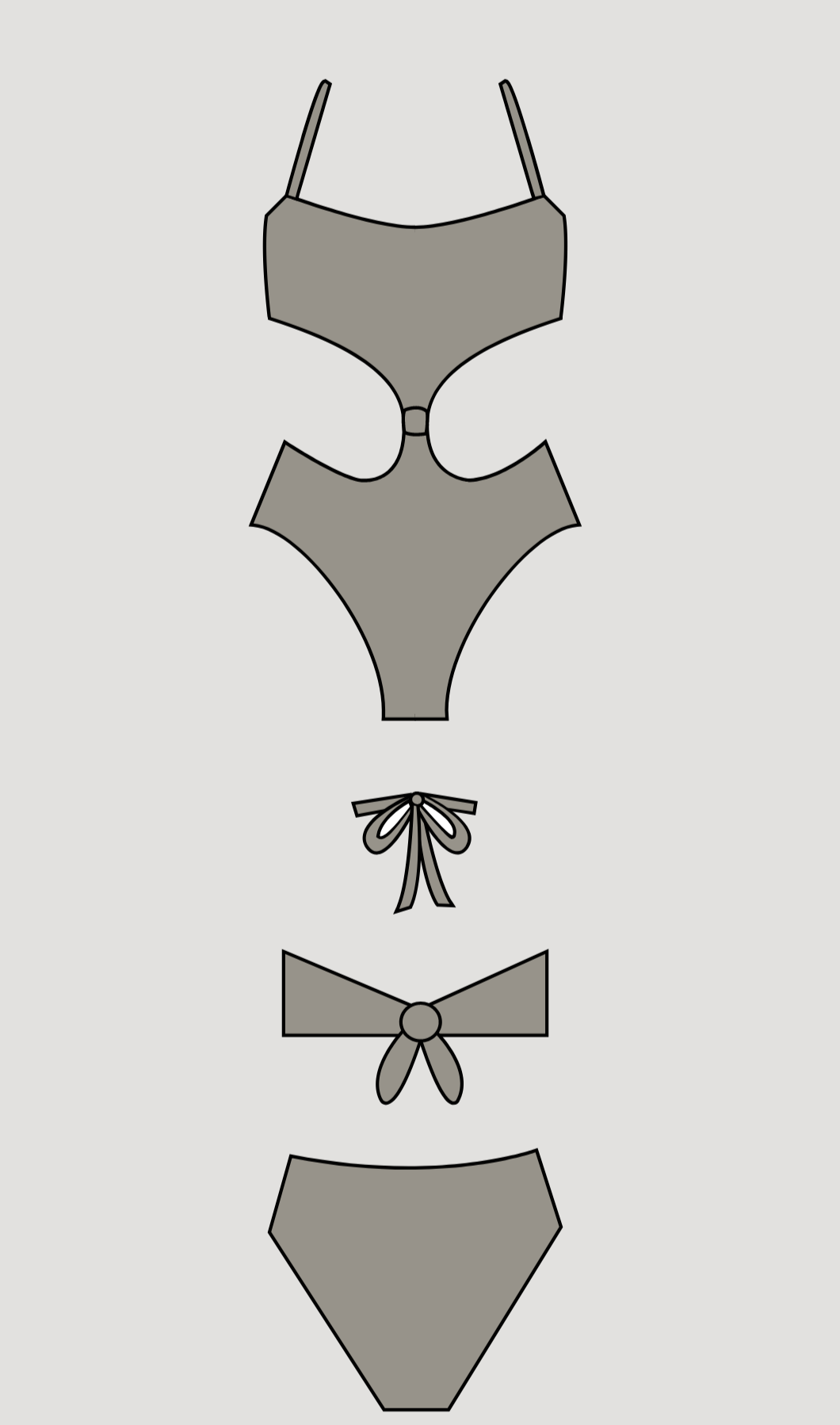 The Elizabeth Monokini