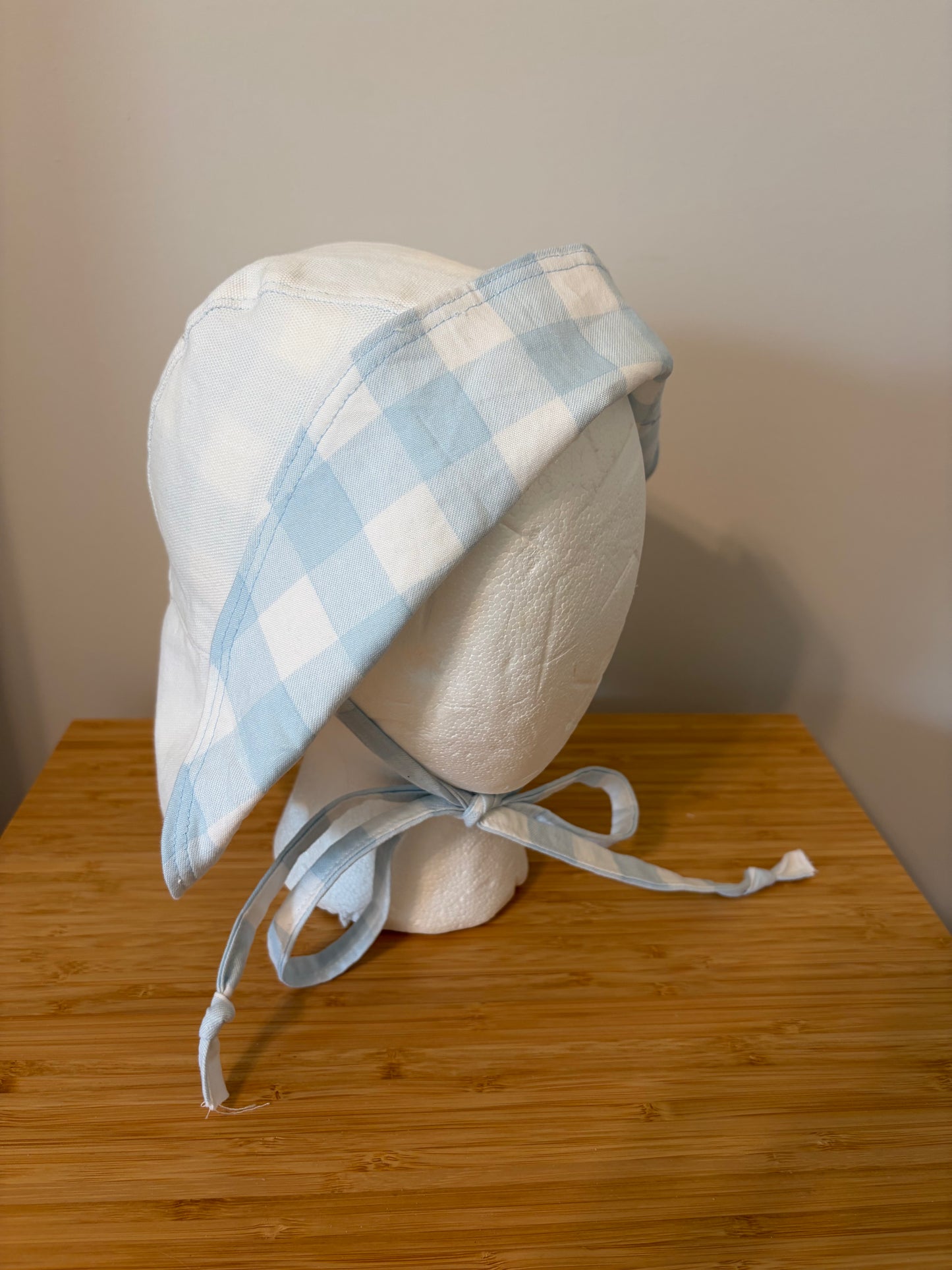 100% Cotton Baby Sunbonnet – Straight Brim