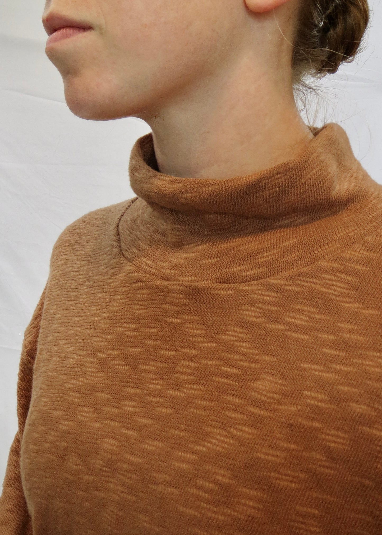 The Everyday Mock Neck Slub Knit Set