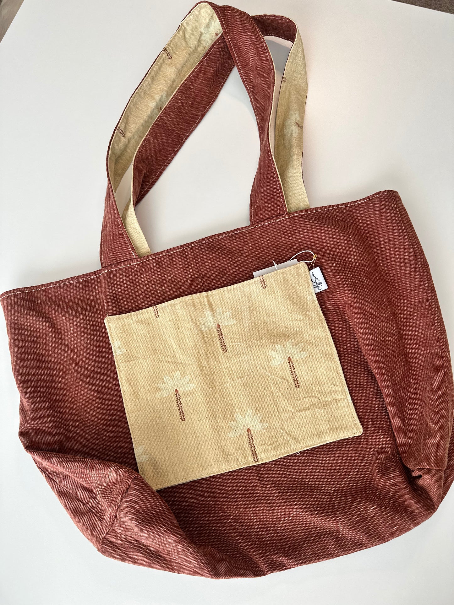 Medium Retro Palm Tree Tote
