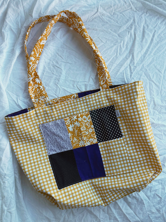 Reversible Patchwork Bag