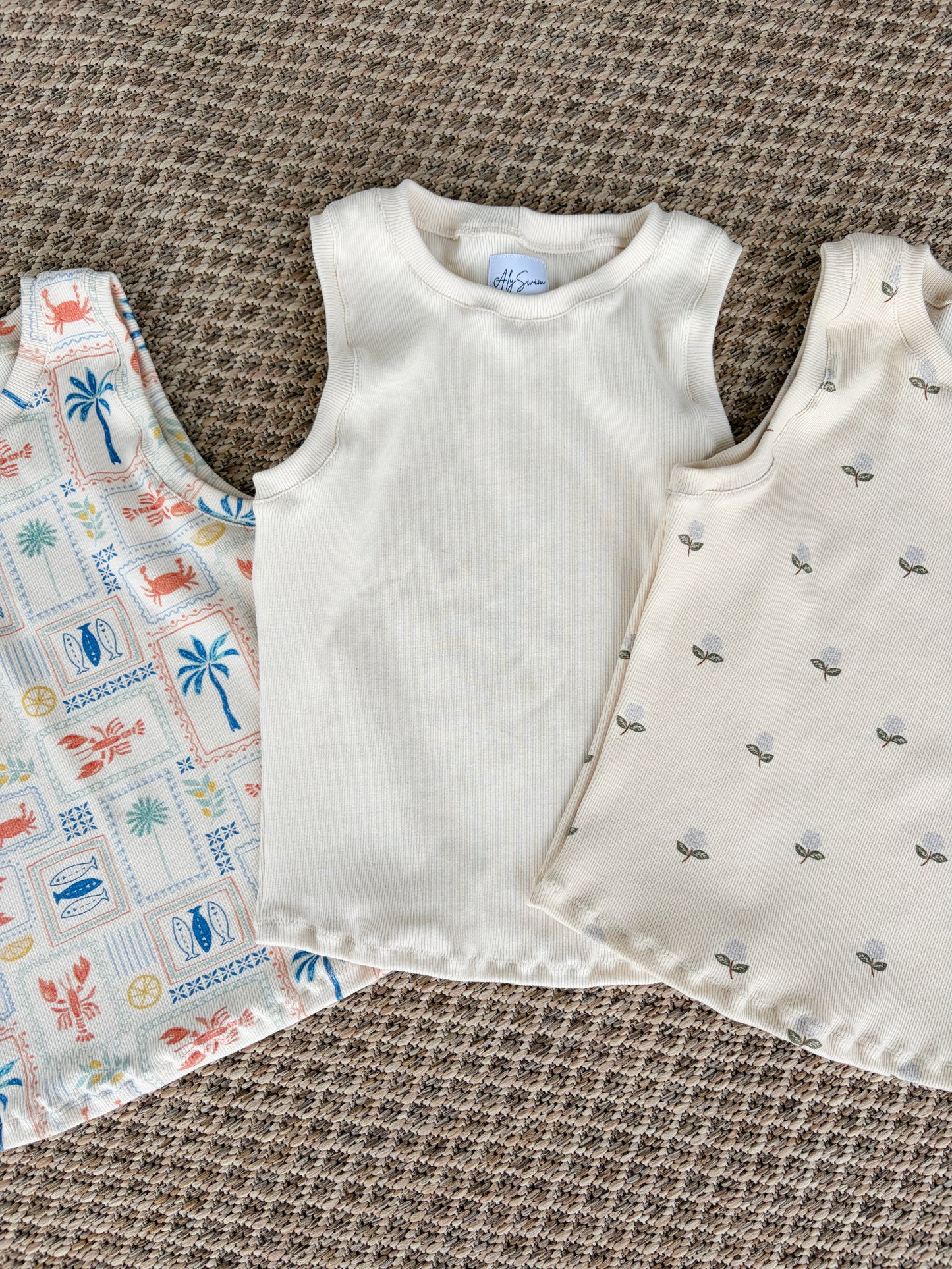 Coastal Stamps Rib Tank