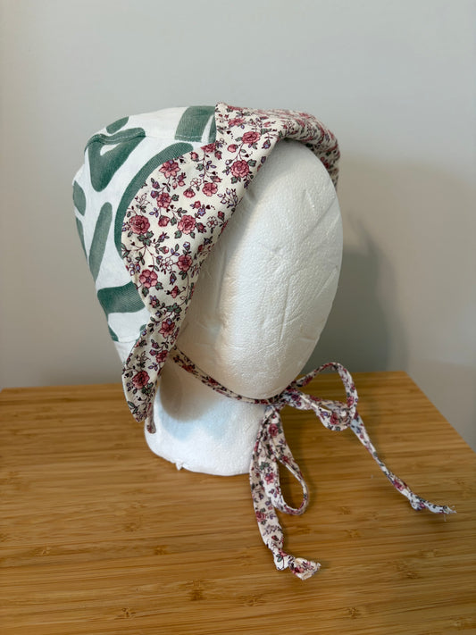 100% Cotton Baby Sunbonnet – Scallop Brim