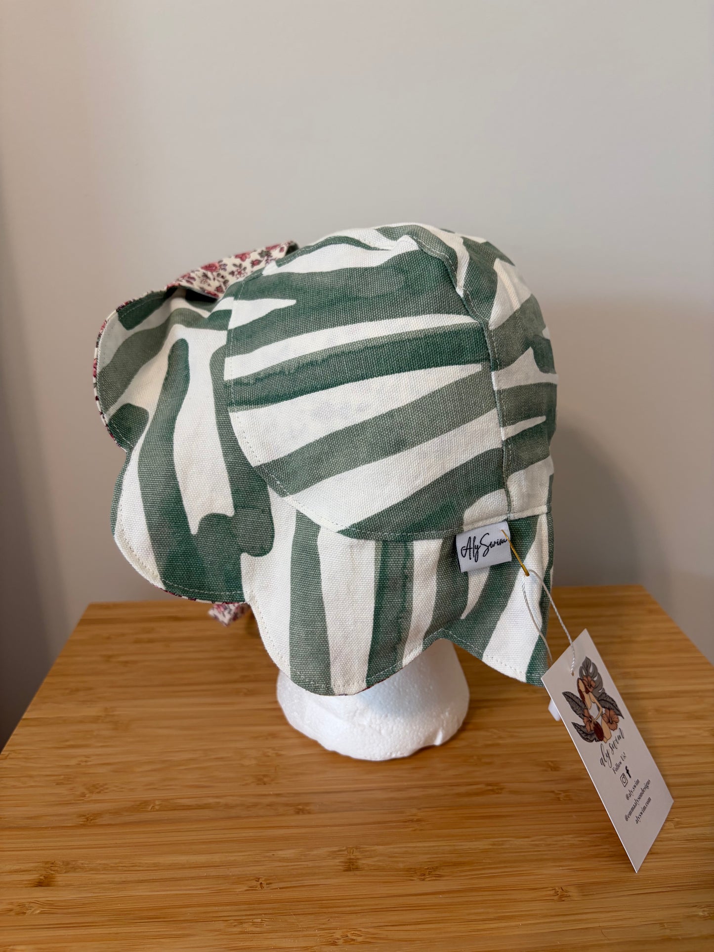 100% Cotton Baby Sunbonnet – Scallop Brim
