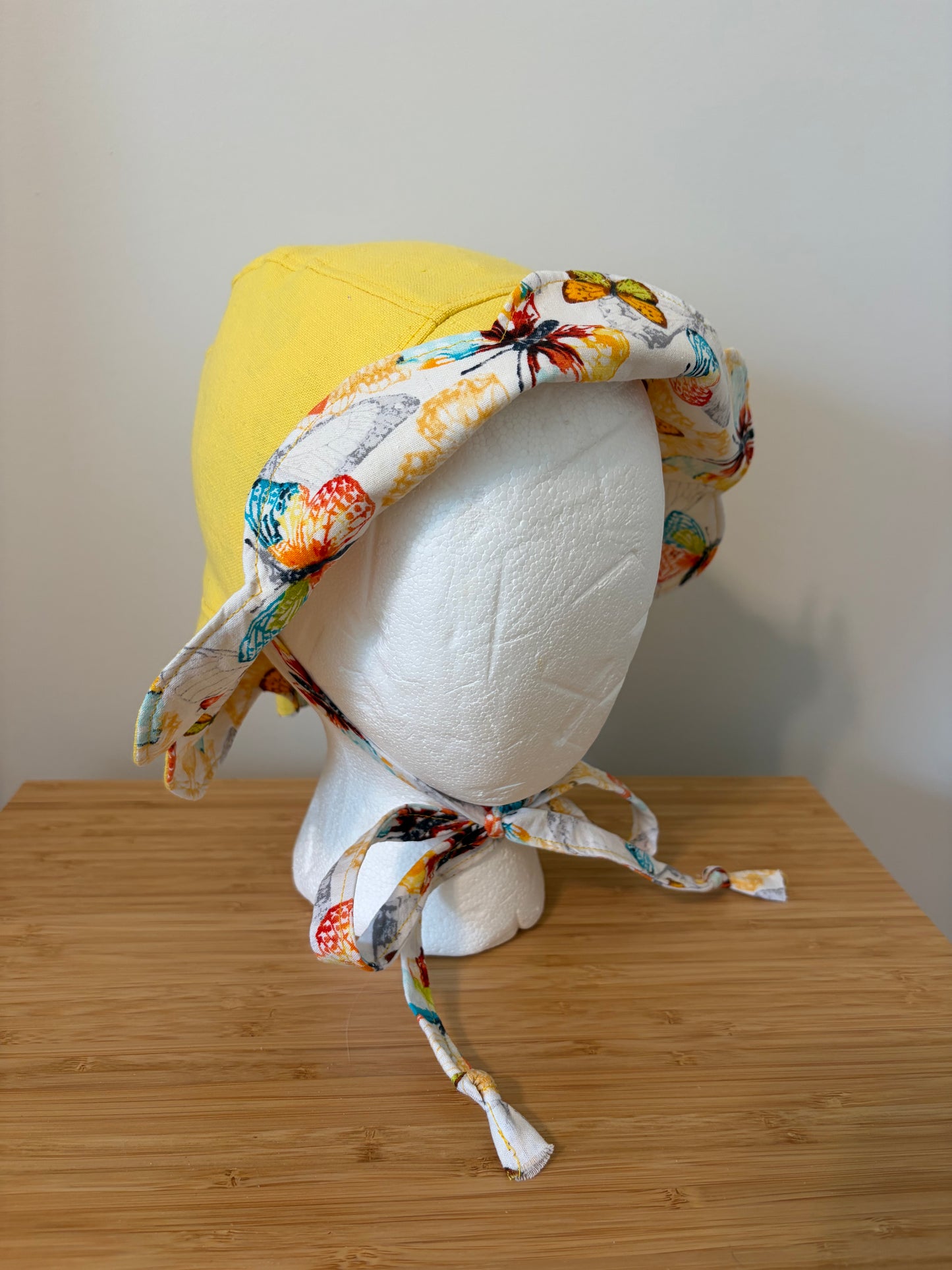 100% Cotton Baby Sunbonnet – Scallop Brim