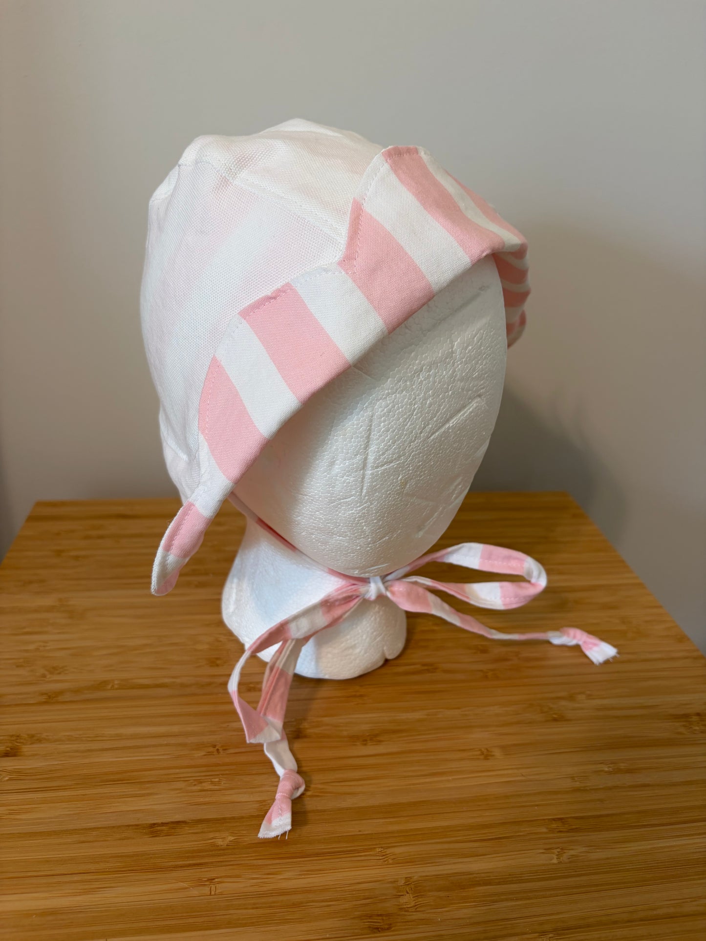 100% Cotton Baby Sunbonnet – Scallop Brim