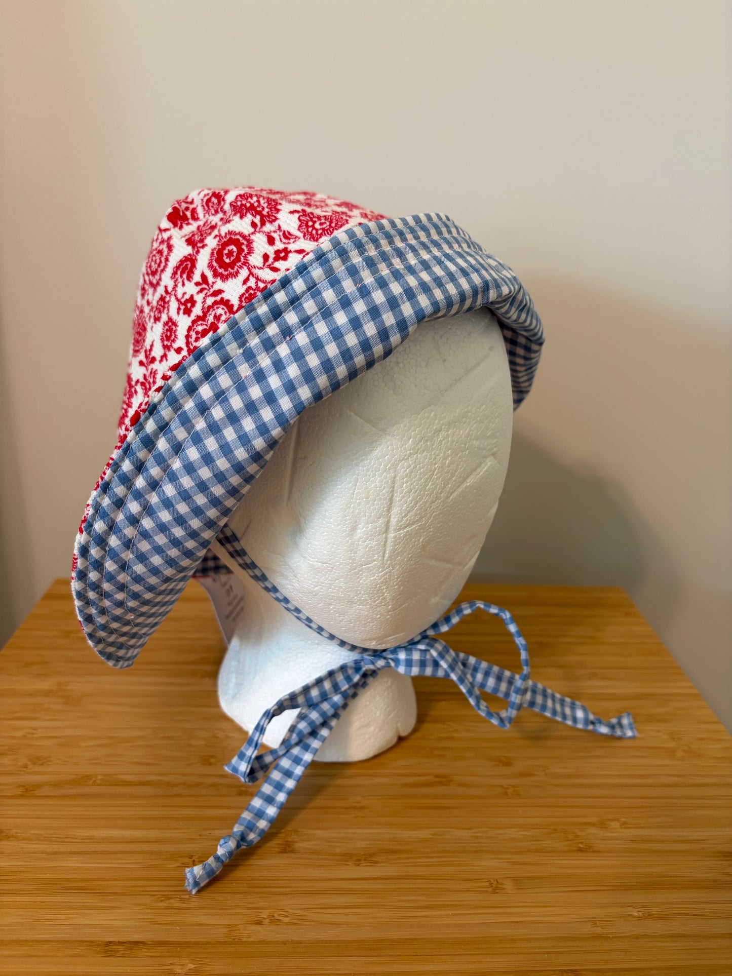 100% Cotton Baby Sunbonnet – Straight Brim