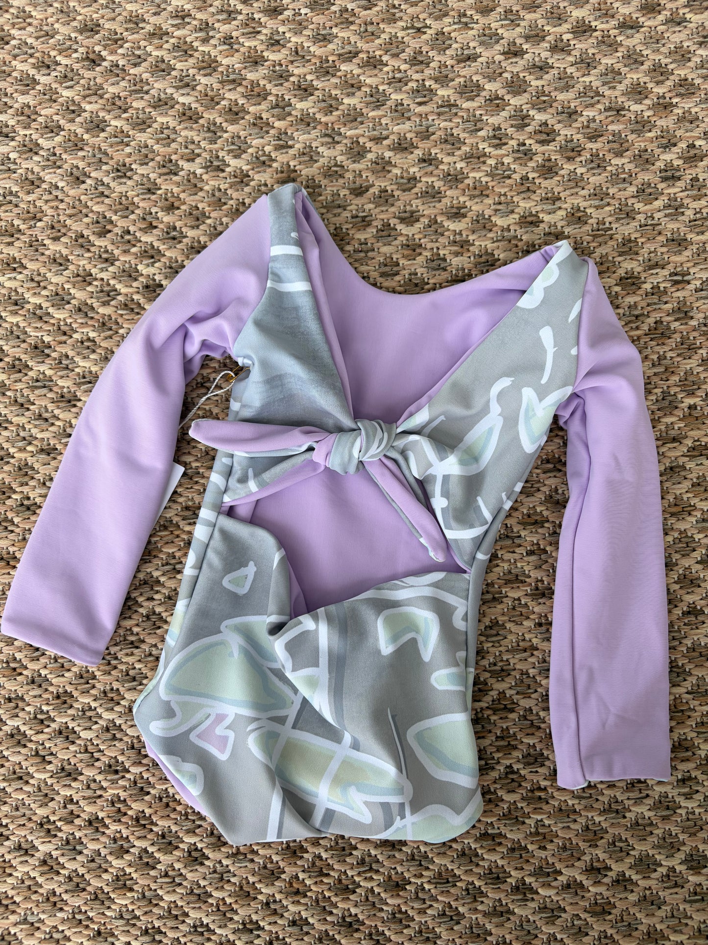 12–18 Month Sadie Rashie | Kate Leal Water Lilly Print