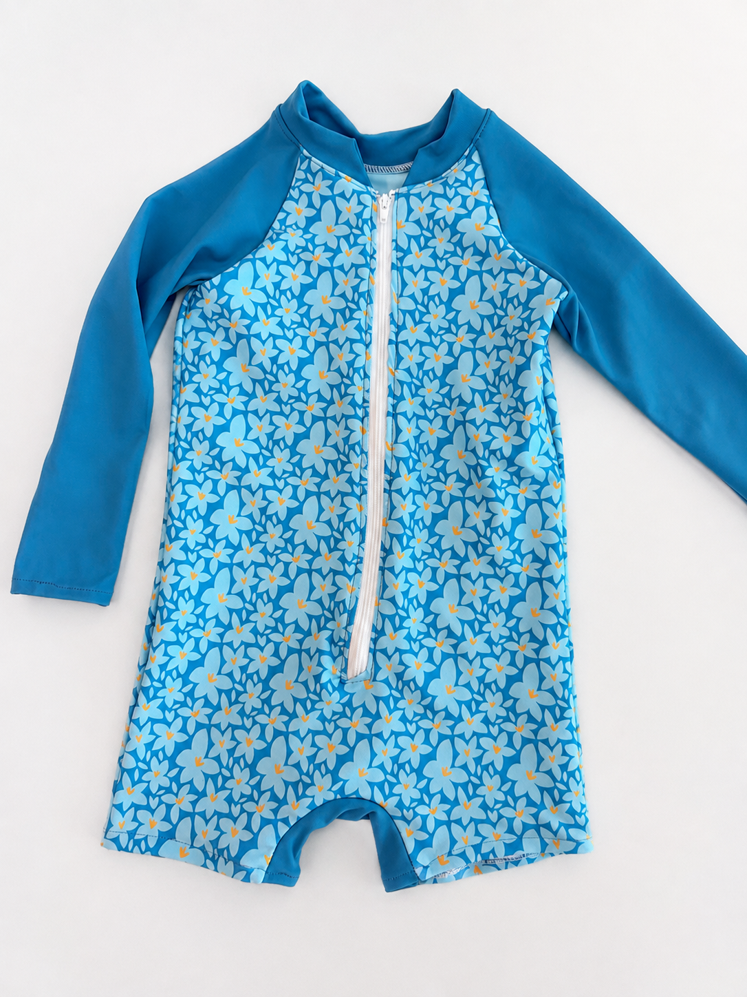 Boys Zip Guard Shortie Swimsuit | Ages Newborn–9/10