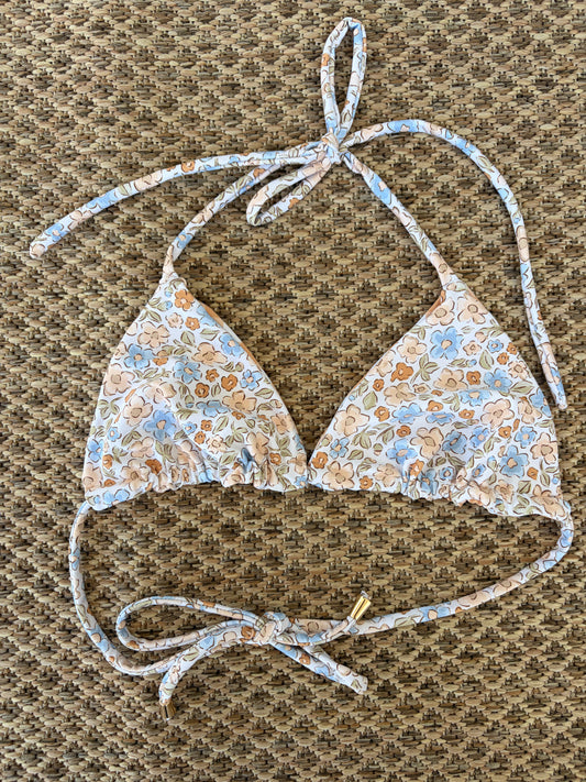 Ditsy Floral x Copper Gingham Zoe Top