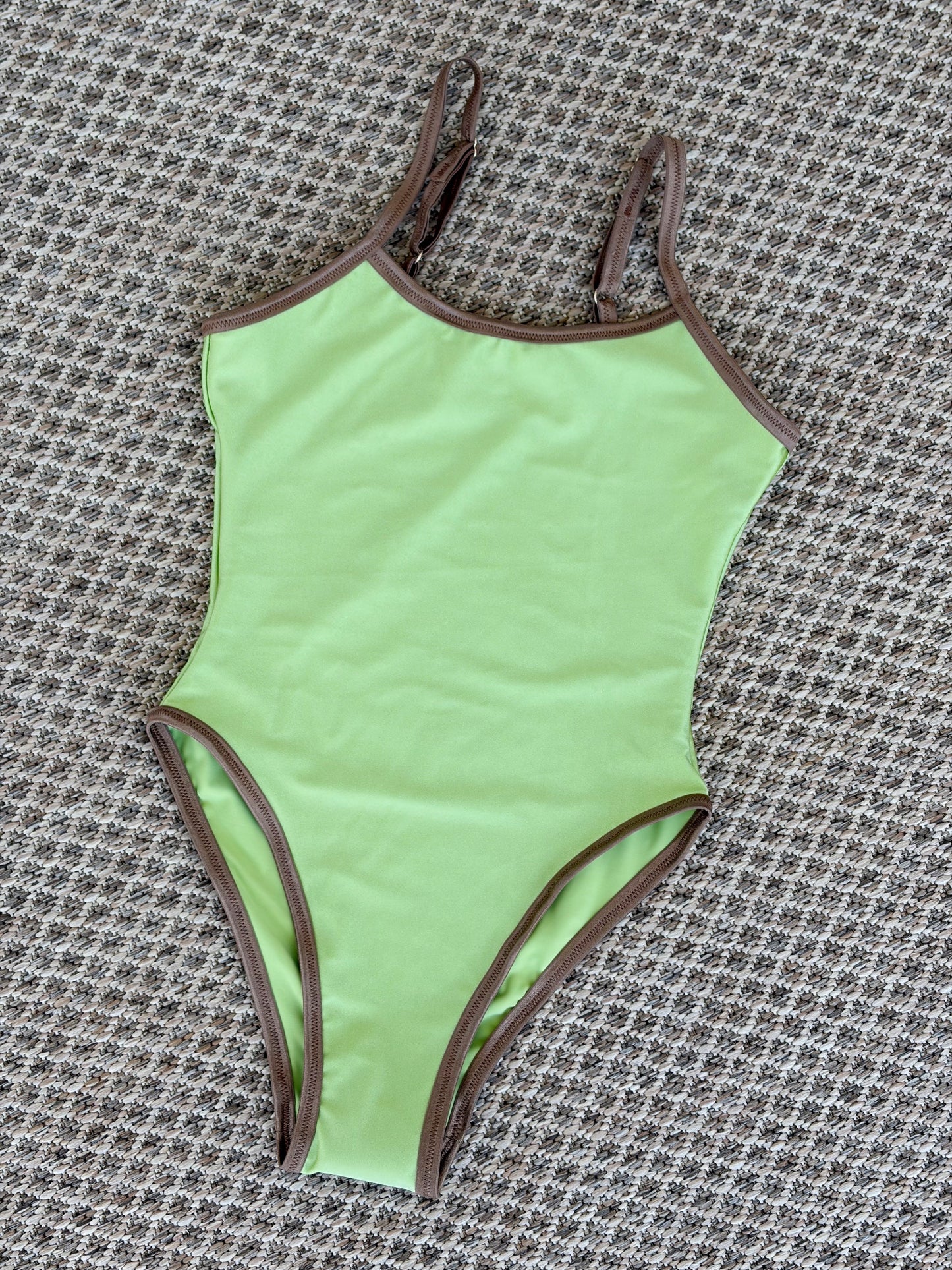 Kylie One Piece | Lucky Charm Shimmer x Coconut Brown