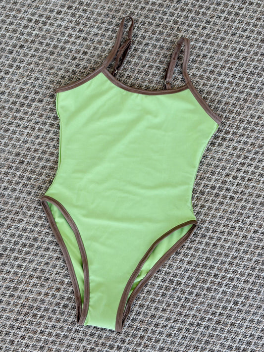 Kylie One Piece | Lucky Charm Shimmer x Coconut Brown