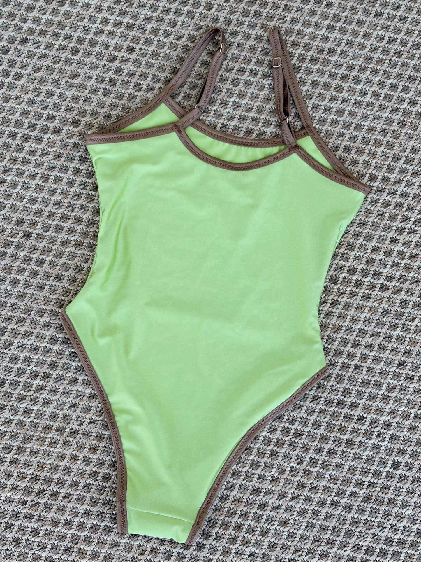 Kylie One Piece | Lucky Charm Shimmer x Coconut Brown