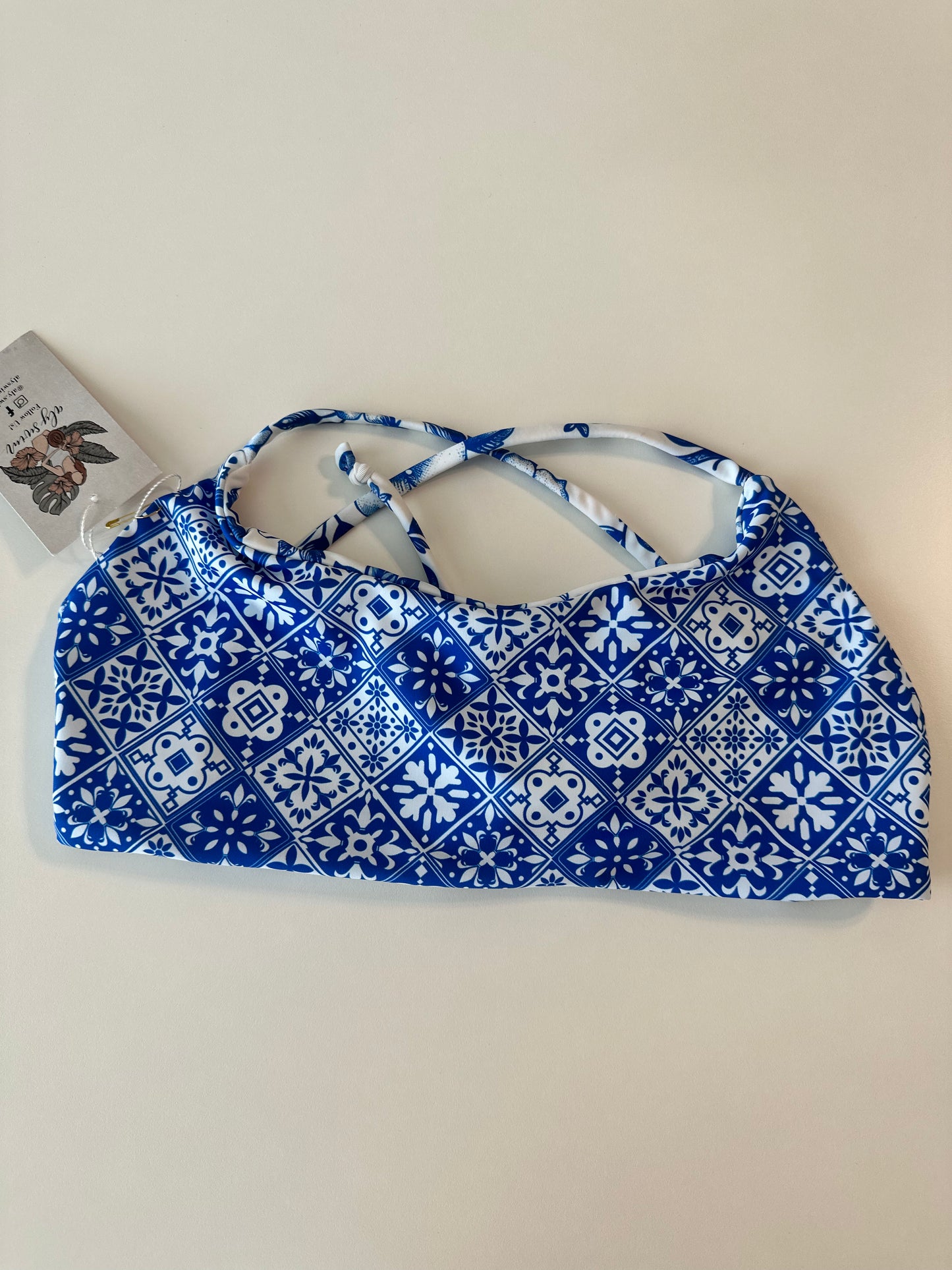 Grecian Blues Cleo Top