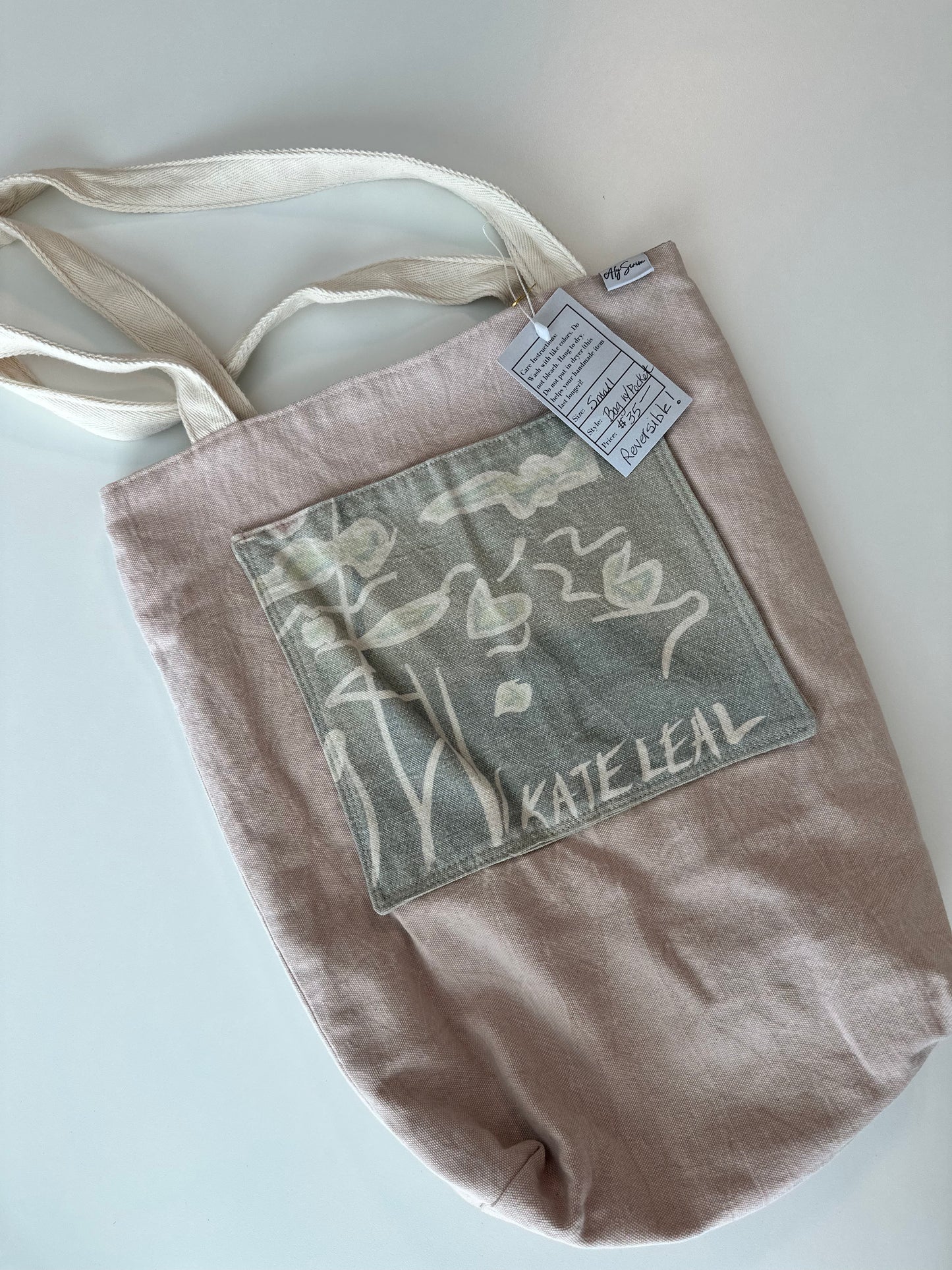 Small Water Lilly Tote