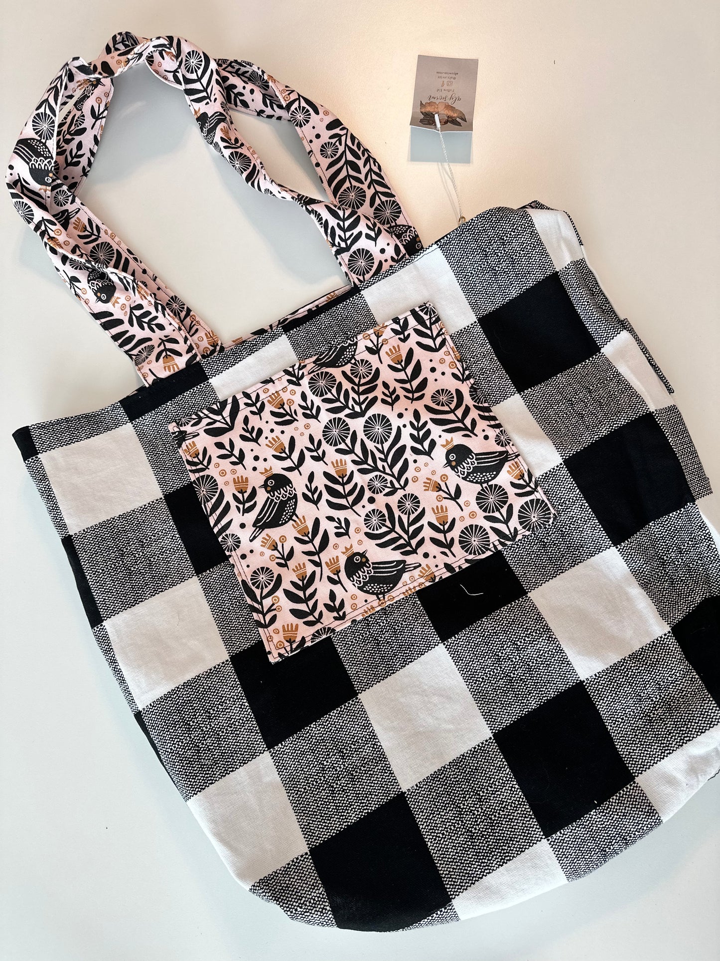 Large Reversible Tote Bag