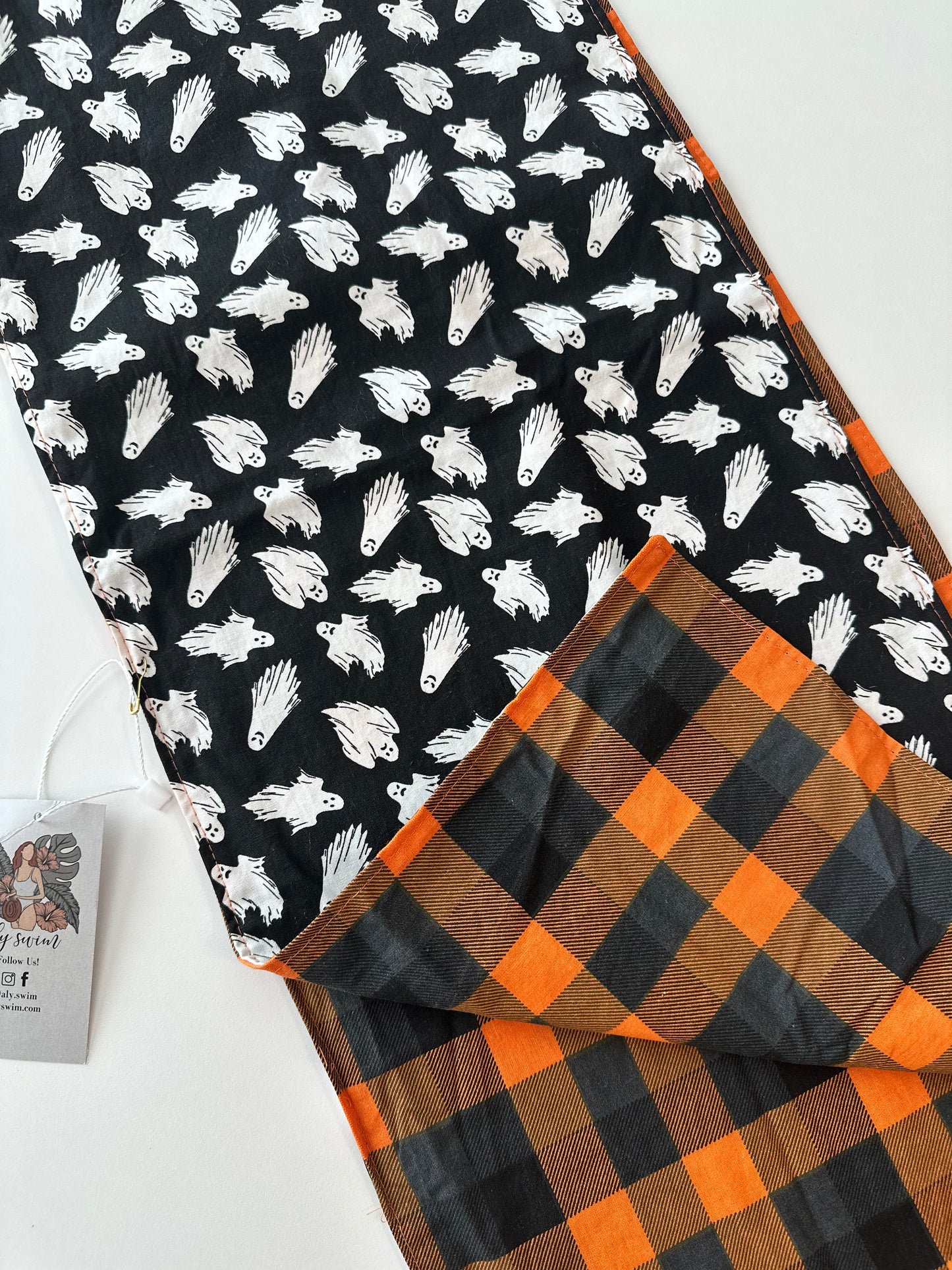 Spooky Ghosts Table Runner