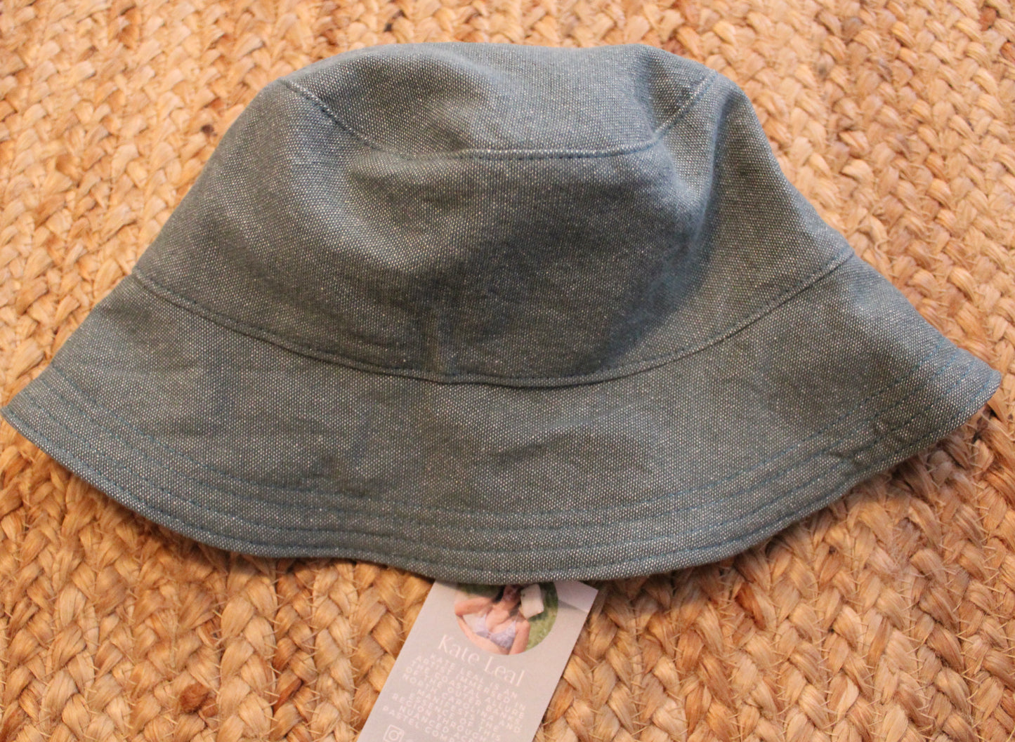 Small Pea Island + Blue Bucket Hat