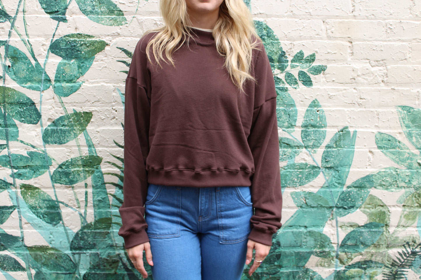 Medium Boone Brown Crewneck