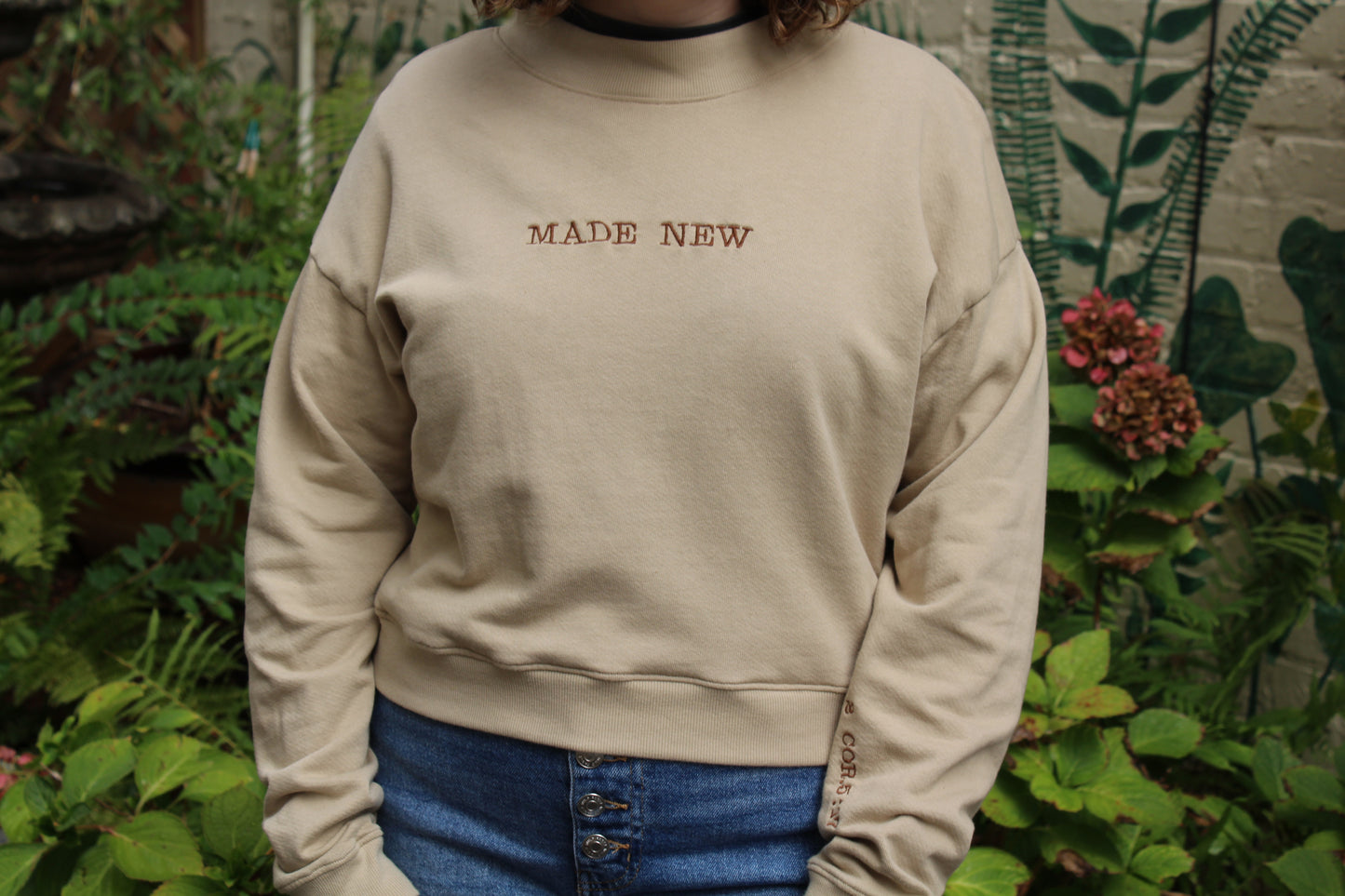 Medium Wheat Crewneck