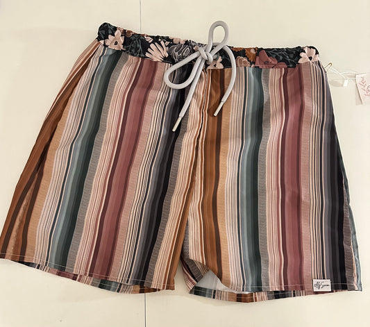 Desert Stripe Boy's/Men's Boardshorts