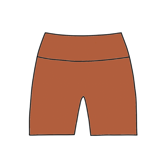 High-Waisted Performance Shorts